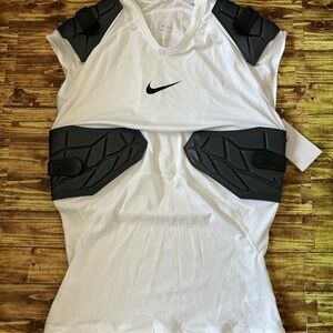 Nike Pro White Padded Dri-FIT Top